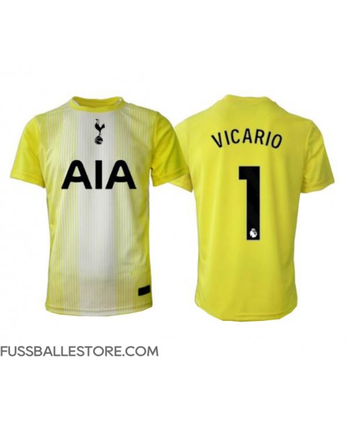 Günstige Tottenham Hotspur Guglielmo Vicario #1 Torwart 3rd trikot 2025-26 Kurzarm